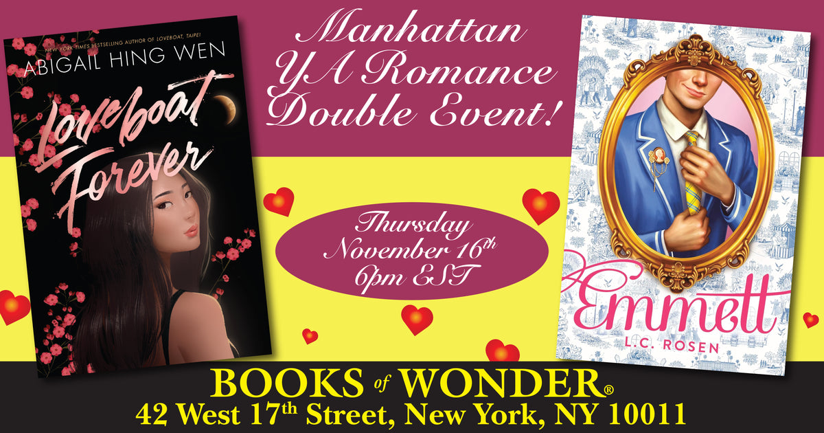 Manhattan YA Romance Double Event Books of Wonder