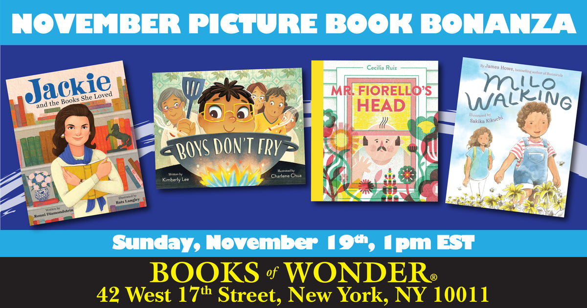 November Picture Book Bonanza Books of Wonder