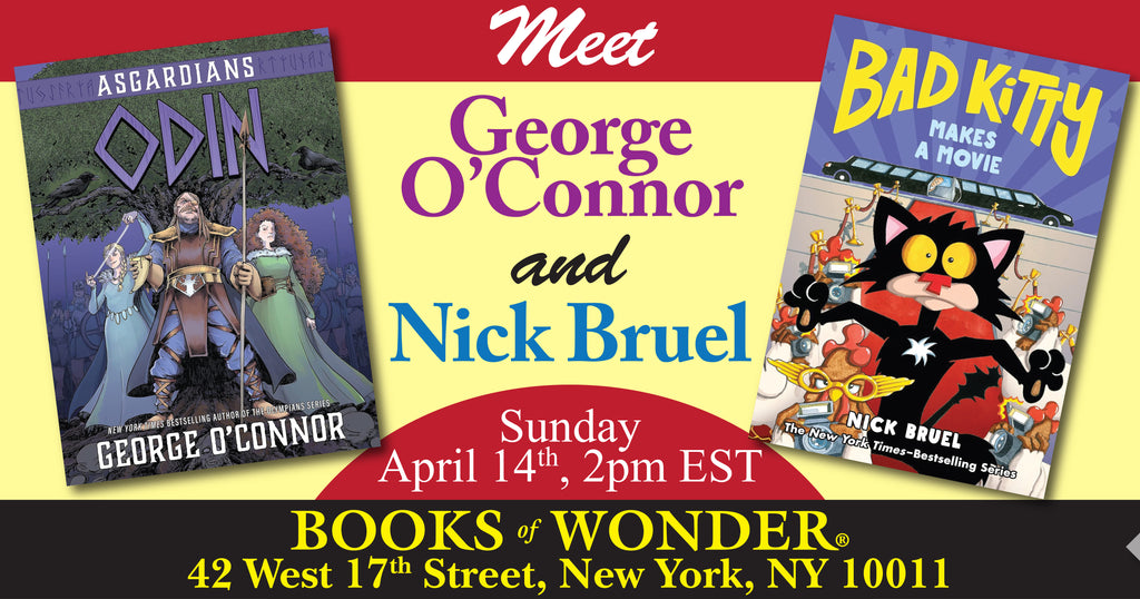 Meet George O'Connor & Nick Bruel!
