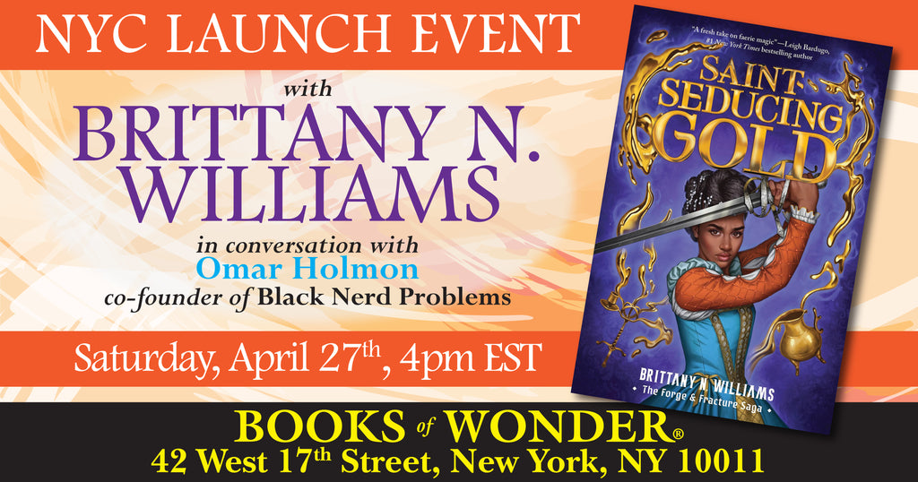NYC Launch | Saint-Seducing Gold by Brittany N. Williams