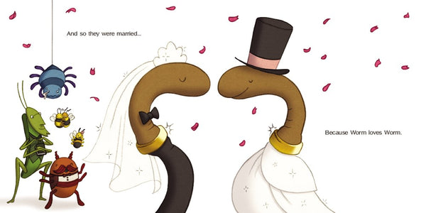 Worm Loves Worm – Books of Wonder