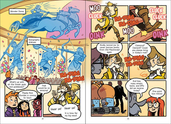 Mr. Lemoncello's Library Olympics: The Graphic Novel – Books of Wonder
