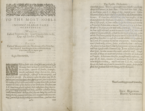 The Tudor Facsimile Texts 2冊セット Shakespeare's First Folio: 400th Anniversary Facsimile Edition