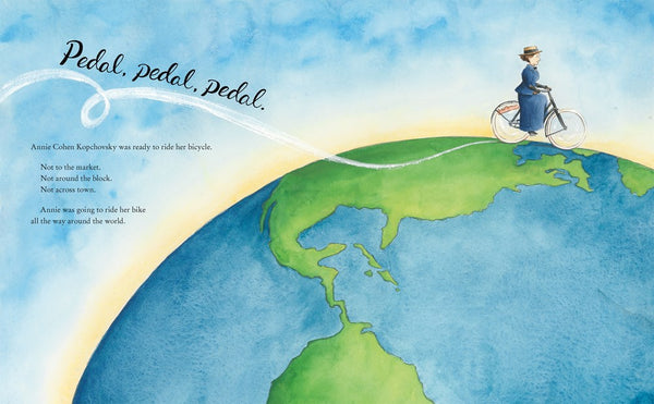 pedal around the world Pedal Pusher : How One Woman’s Bicycle Adventure Helped Change the World