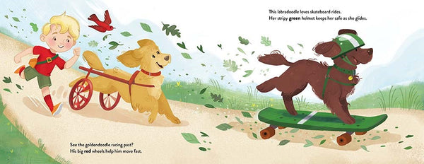 Oodles of Poodles and Doodles: A Woofing, Wagging Book of Colors