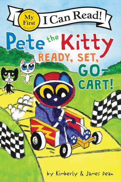 希少！洋書マンガ 英語版 君はペット第4.5.6 巻 3冊セット！ Pete the Kitty: Ready, Set, Go-Cart! – Books of Wonder