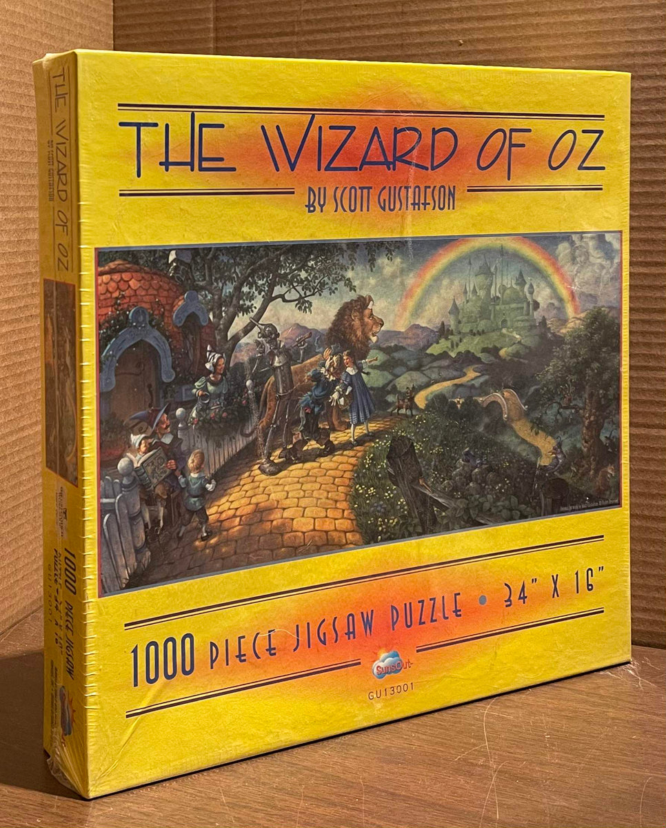 Wizard of OZ Vintage Art Print Jigsaw Puzzle for Sale by posterbobs