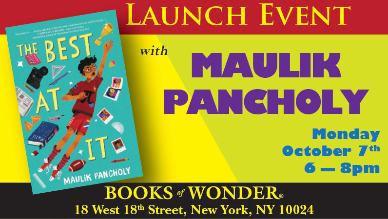 Launch Event for The Best at It by Maulik Pancholy