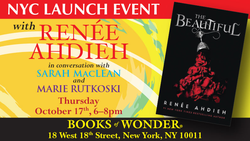 NYC Launch Event with Renée Ahdieh