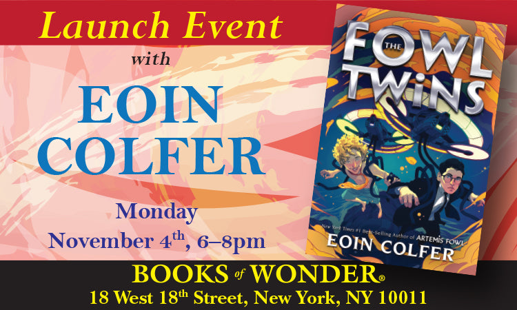 Launch Event for The Fowl Twins with Eoin Colfer