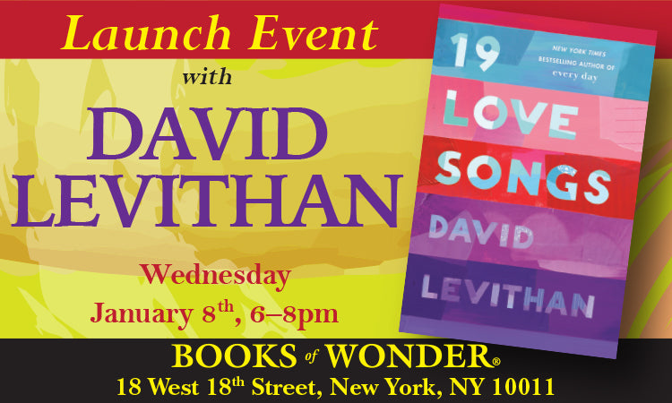 Launch Event for 19 Loves Songs by David Levithan