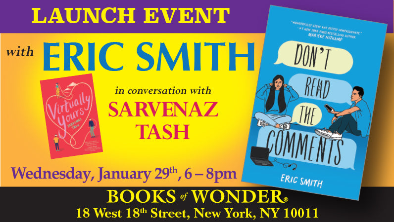 Launch Event for Don't Read the Comments by Eric Smith