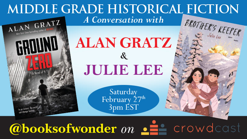 Middle Grade Historical Fiction: A Conversation With Alan Gratz & Julie Lee
