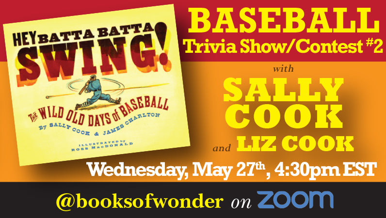 Sally Cook's Hey Batta Batta Swing - Baseball Trivia Show/Contest Round Two