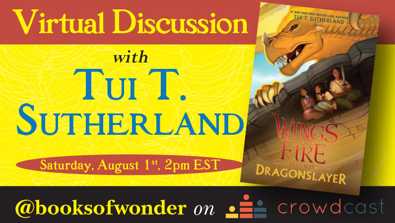 Virtual Event with Tui T. Sutherland for Dragonslayer