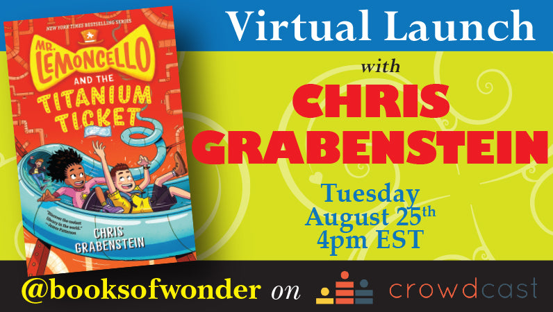 Launch Event for Mr. Lemoncello and the Titanium Ticket by CHRIS GRABENSTEIN