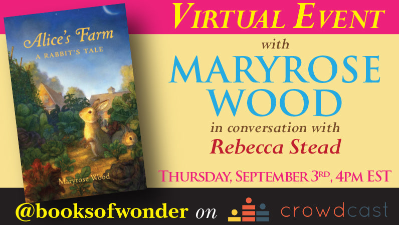 Launch Event for Alice's Farm: A Rabbit's Tale by Maryrose Wood