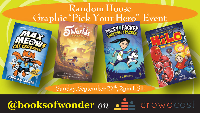 Random House Graphic presents Pick Your Hero event