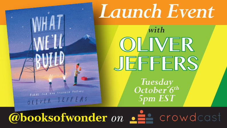 Launch Event for What We'll Build by Oliver Jeffers