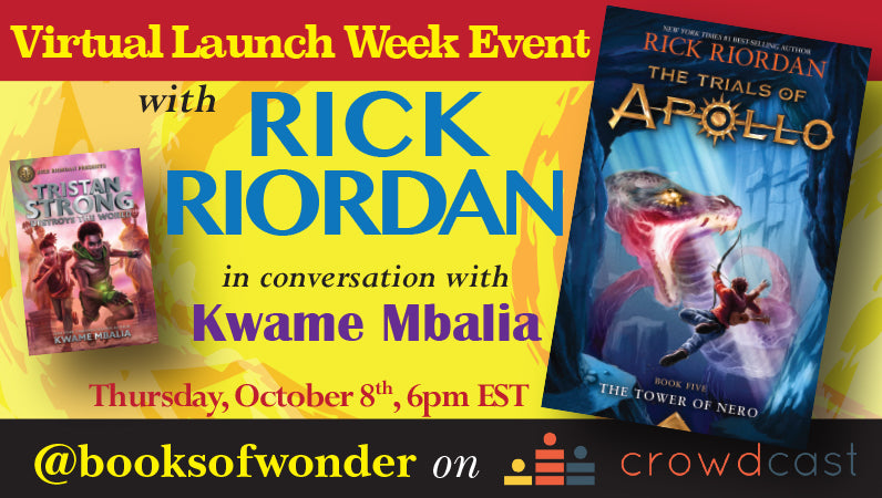 Launch Week Event for The Tower of Nero By Rick Riordan with Kwame Mbalia