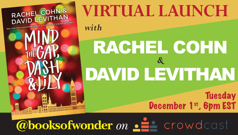 Launch Event for Mind the Gap, Dash & Lily by David Levithan & Rachel Cohn