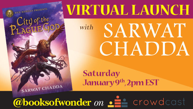 Launch Event for City of the Plague God by Sarwat Chadda