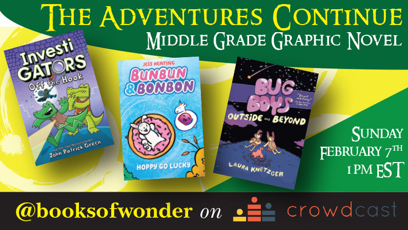 The Adventures Continue Middle Grade Graphic Novel