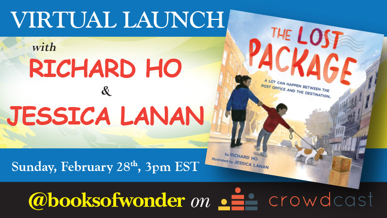 Launch Event For The Lost Package by Richard Ho, Illustrated by Jessica Lanan