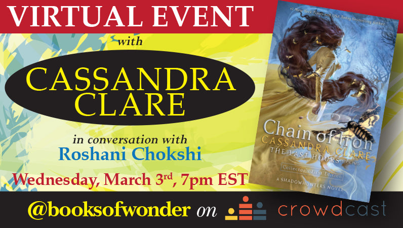 Cassandra Clare Virtual Launch Party!