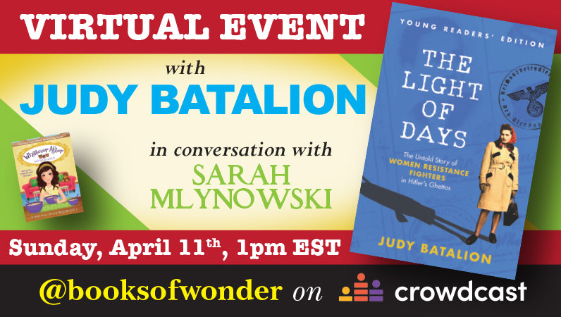 Launch Event For The Light Of Days: Young Readers' Edition By Judy Batalion