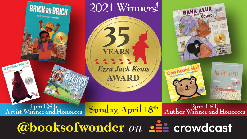 Ezra Jack Keats Award 35th Anniversary Celebration- 2021 Winners!