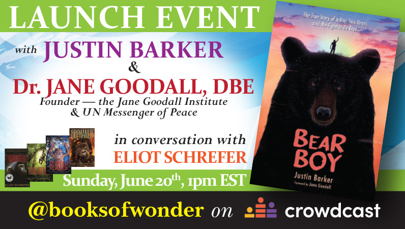 Launch Event For Bear Boy By Justin Barker With Dr. Jane Goodall, DBE