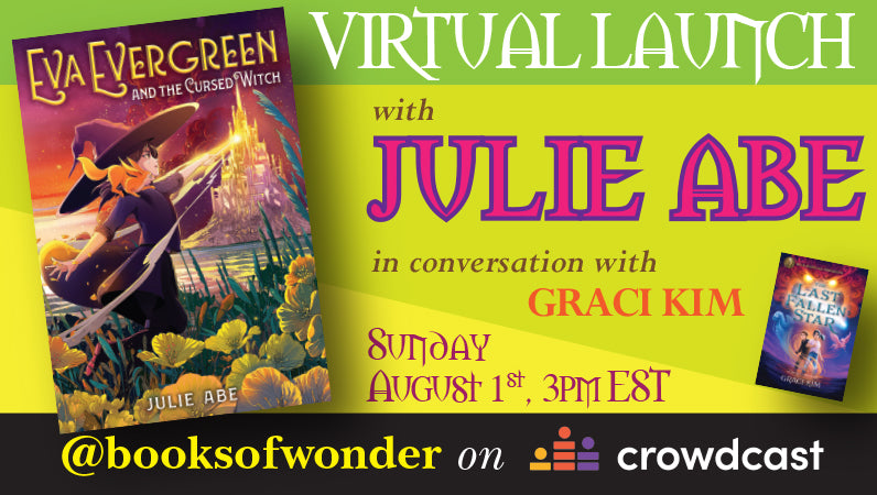 Virtual Launch Event For Eva Evergreen And The Cursed Witch By Julie Abe