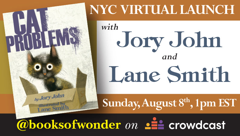 NYC Virtual Launch Of Cat Problems By Jory Johns & Lane Smith