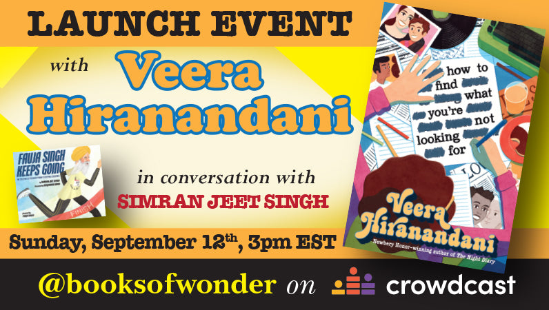 Virtual Launch Event for How to Find What You're Not Looking For by Veera Hiranandani