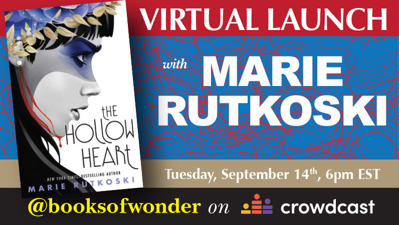 VIRTUAL LAUNCH EVENT for The Hollow Heart by Marie Rutkoski