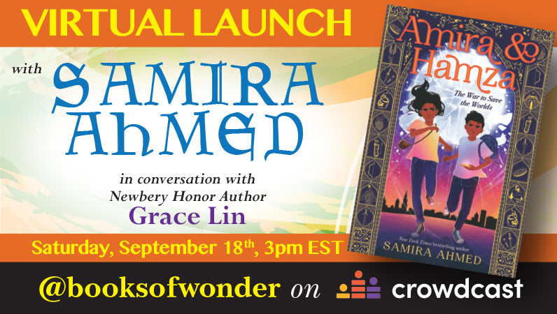 VIRTUAL LAUNCH for Amira & Hamza: The War to Save the Worlds by SAMIRA AHMED