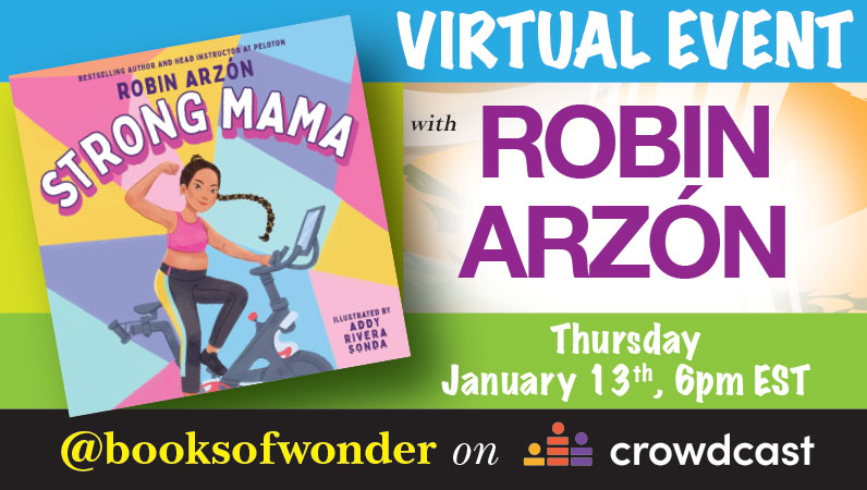 Virtual Launch Event for STRONG MAMA with ROBIN ARZÓN
