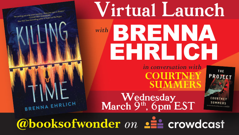 VIRTUAL LAUNCH for Killing Time by BRENNA EHRLICH