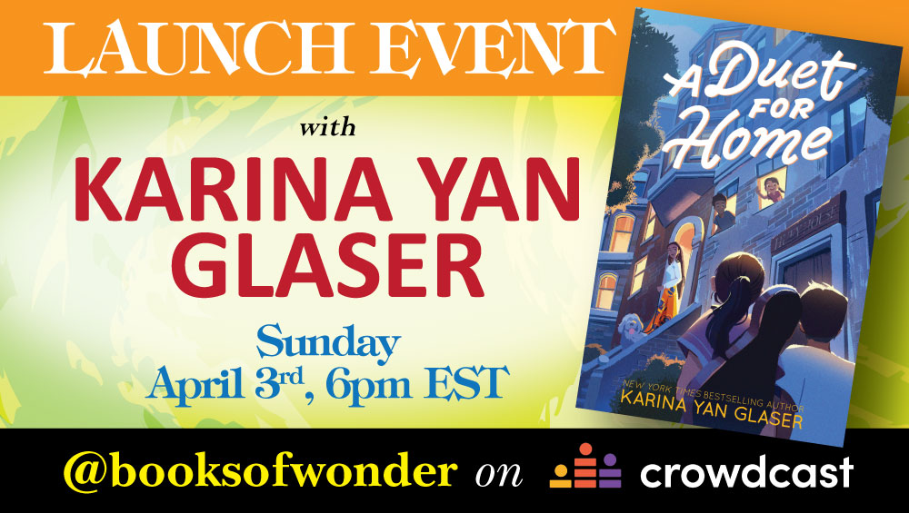 LIVE LAUNCH EVENT for A Duet for Home by KARINA YAN GLASER