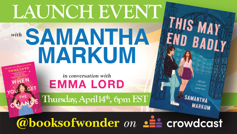 LAUNCH EVENT for This May End Badly by SAMANTHA MARKUM