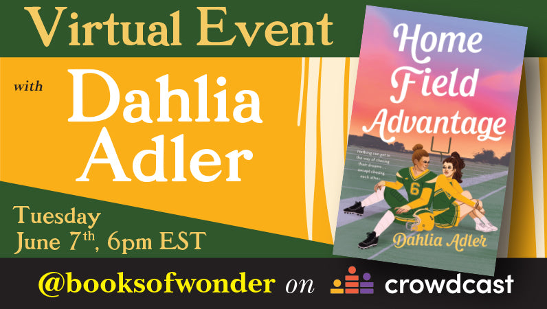 LAUNCH EVENT for Home Field Advantage By DAHLIA ADLER