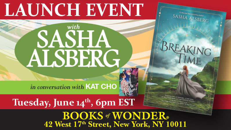 LIVE Launch Event for Breaking Time by Sasha Alsberg