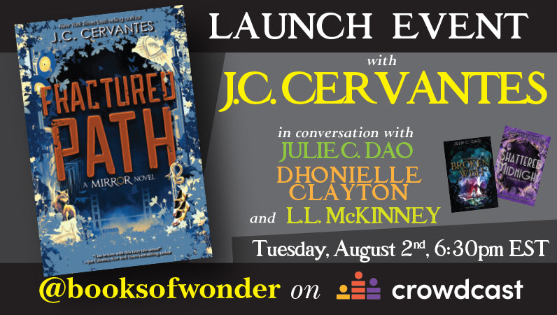 VIRTUAL LAUNCH for The Fractured Path by J.C. CERVANTES!