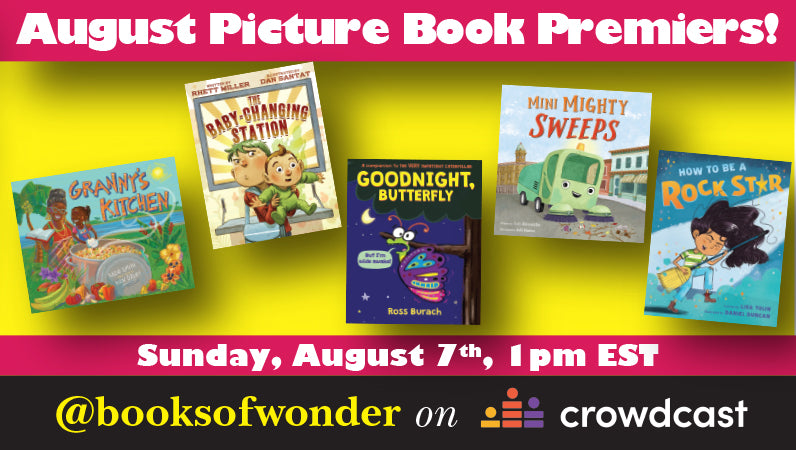 AUGUST PICTURE BOOK PREMIERS!