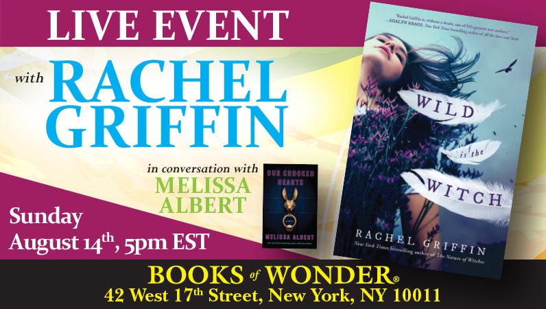 LIVE LAUNCH EVENT with Rachel Griffin for Wild is the Witch