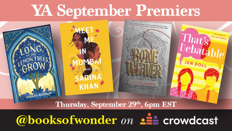 YA September Titles for Teen Readers!