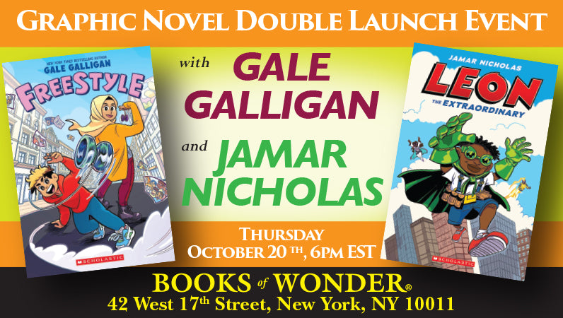 Graphic Novel DOUBLE LAUNCH | Meet JAMAR NICHOLAS & GALE GALLIGAN!