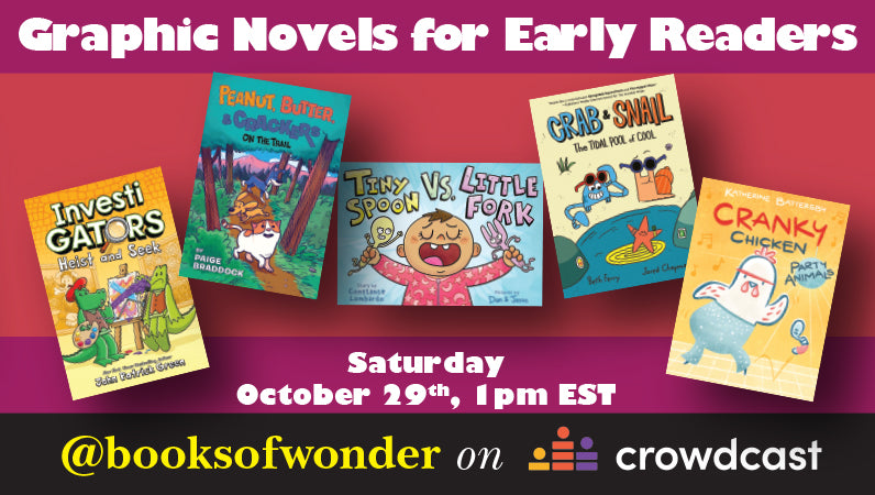 Virtual Graphic Novel Event for Early Readers