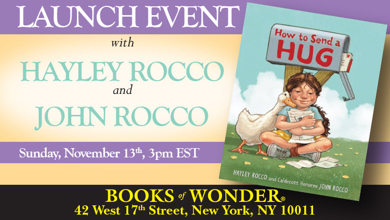 LAUNCH EVENT! How to Send a Hug by HAYLEY ROCCO and JOHN ROCCO